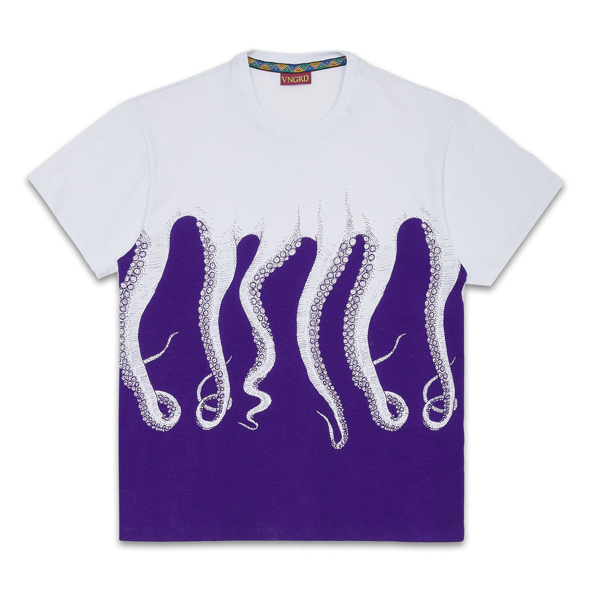 VNGRD OG OCTOPUS TEE WHITE PURPLE