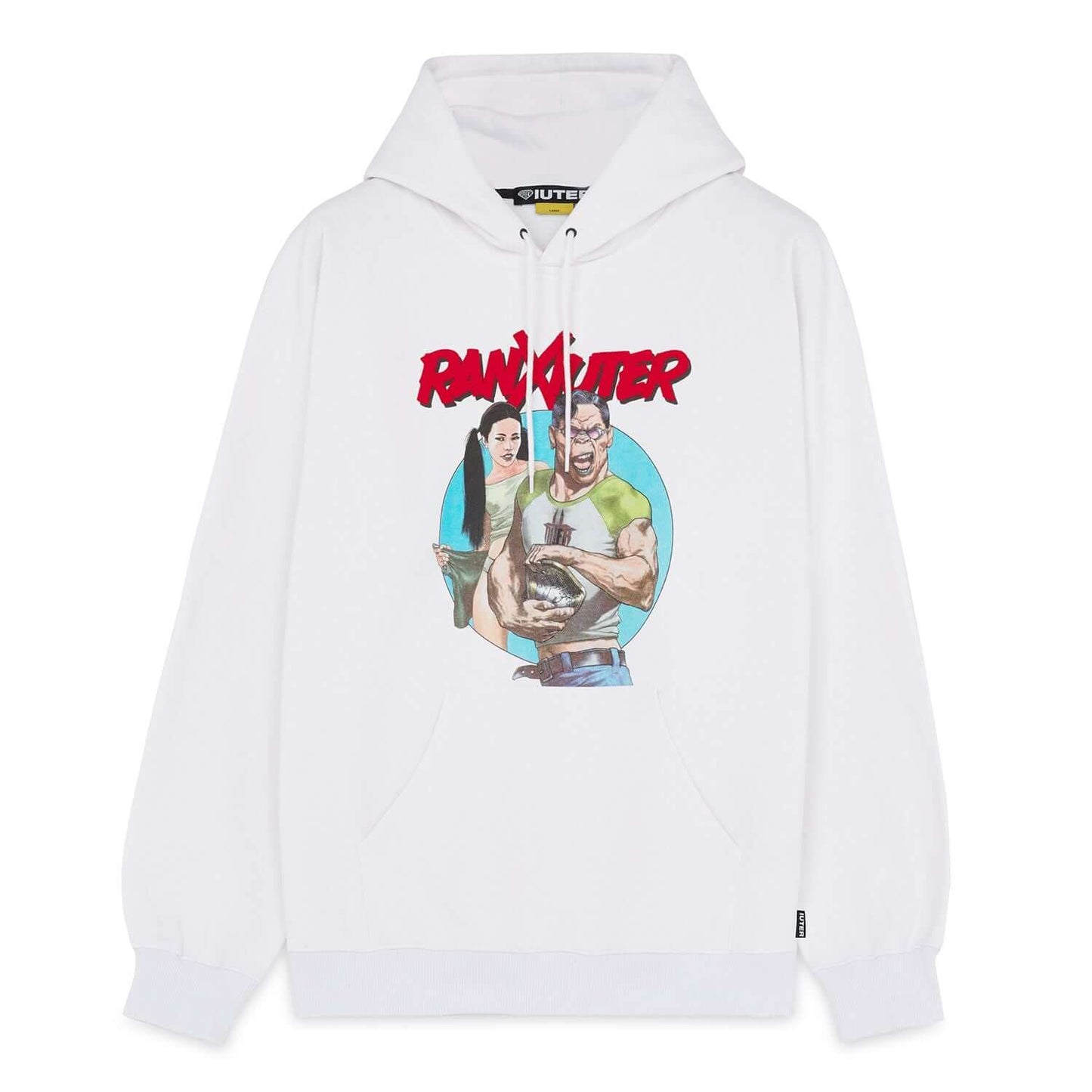 RANXIUTER HOODIE WHITE IUTER €48.0