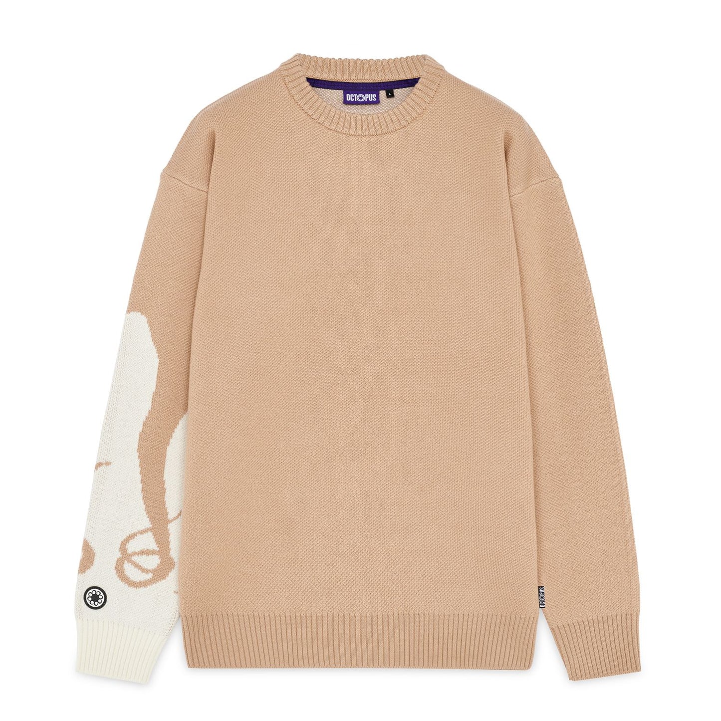 OCTOPUS SIDE JUMPER BEIGE