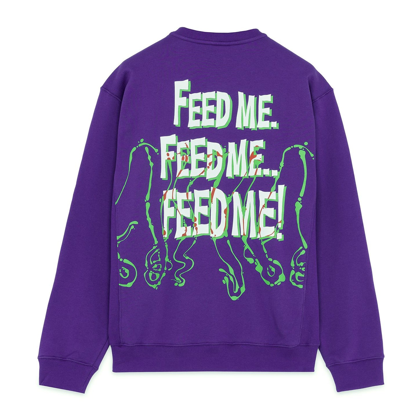 FEED ME CREWNECK PURPLE