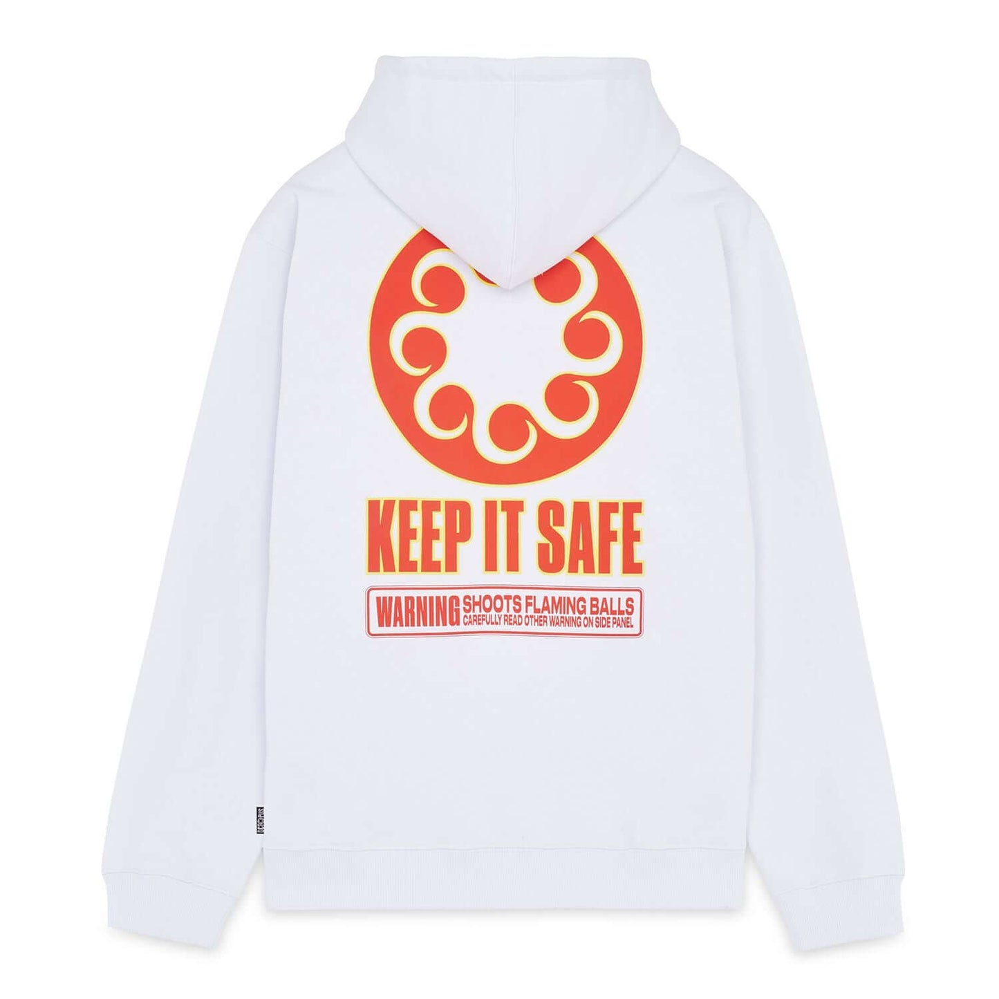 BLASTER HOODIE WHITE OCTOPUS €42.0