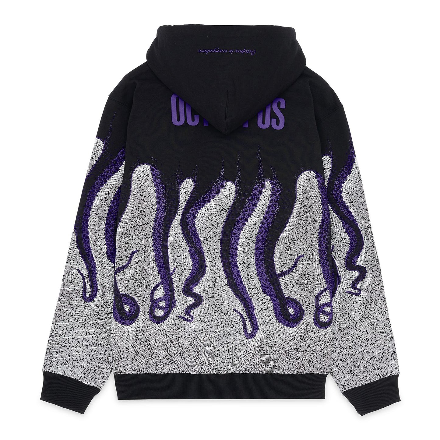 EVERYWHERE OCTOPUS ZIPPER BLACK