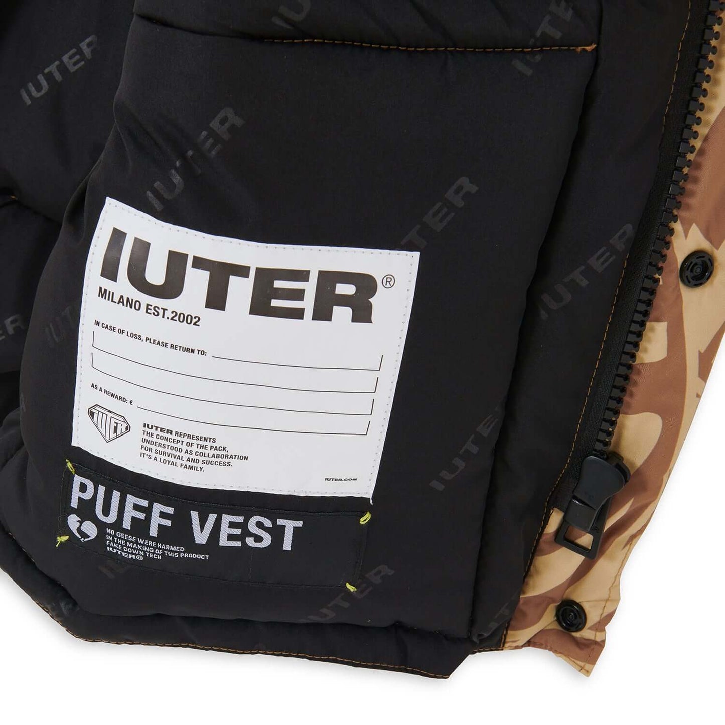 HUNGRY PUFF VEST BEIGE IUTER €68.0