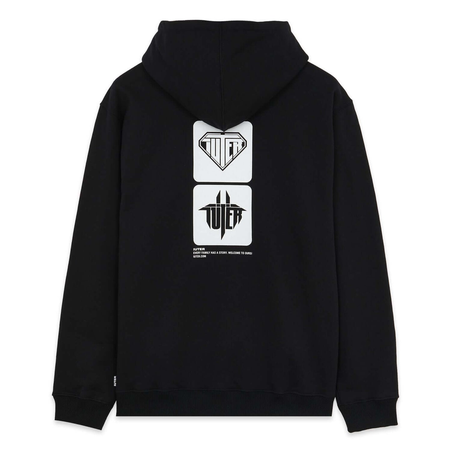 TAB HOODIE BLACK IUTER €0.0