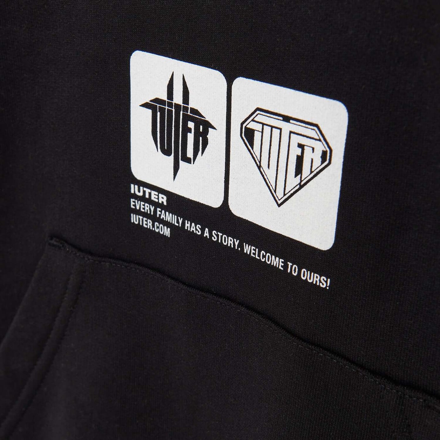 TAB HOODIE BLACK IUTER €0.0