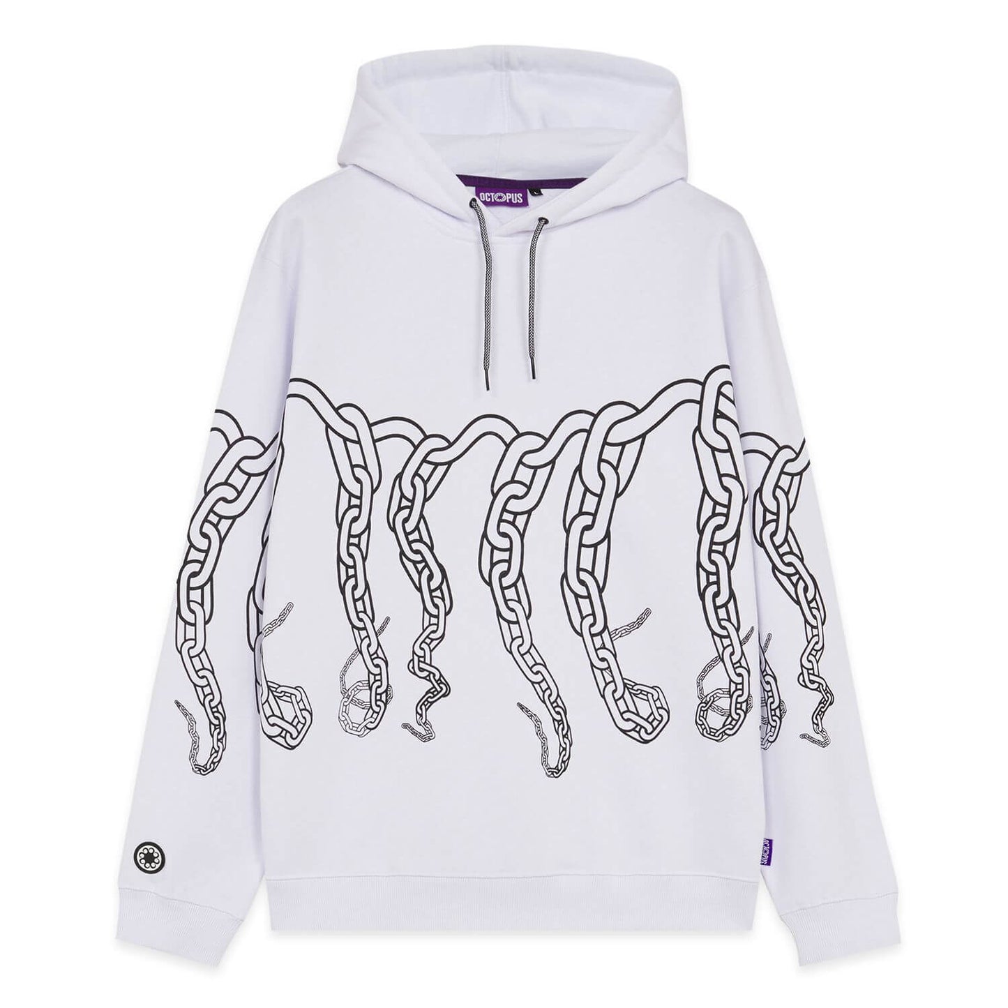 OCTOPUS RELE' HOODIE WHITE OCTOPUS €110.0