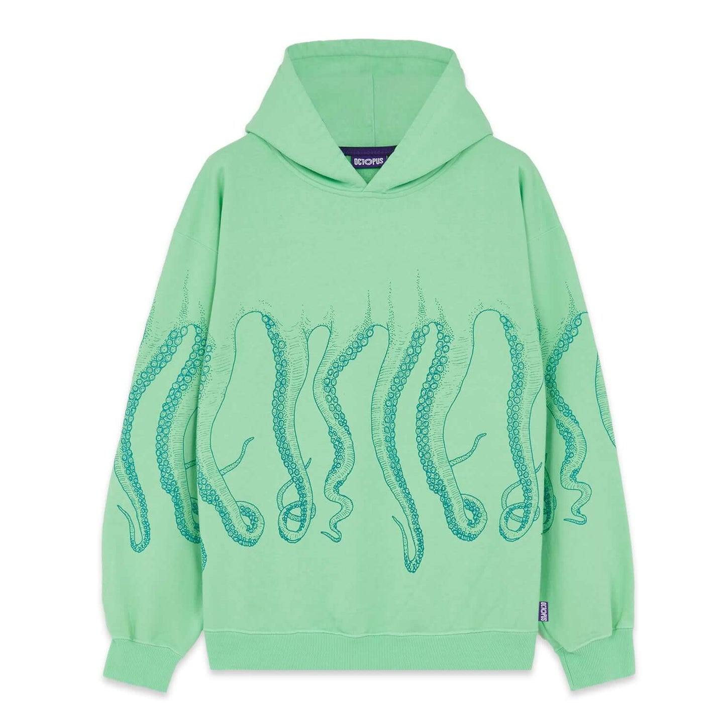 OCTOPUS DYED HOODIE MINT OCTOPUS €140.0