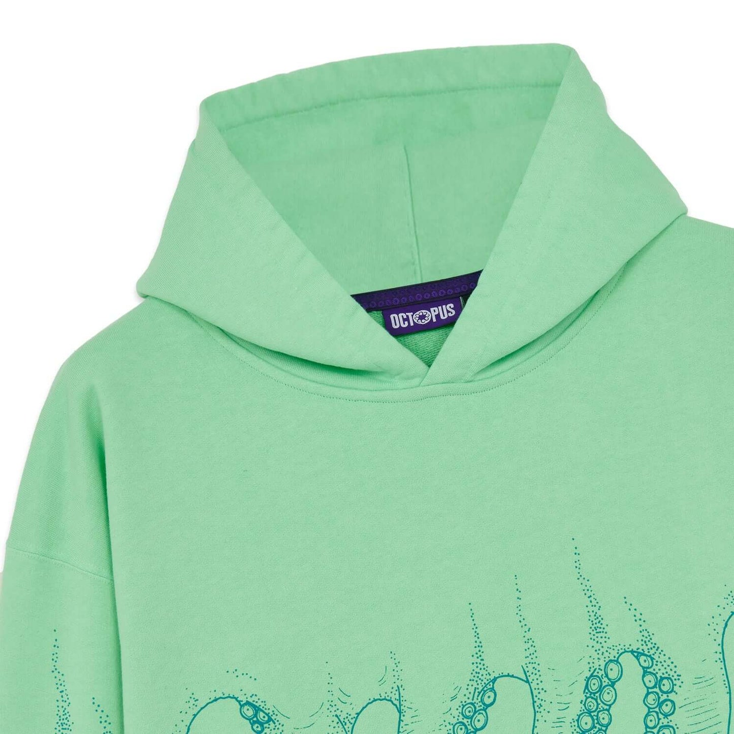 OCTOPUS DYED HOODIE MINT OCTOPUS €140.0
