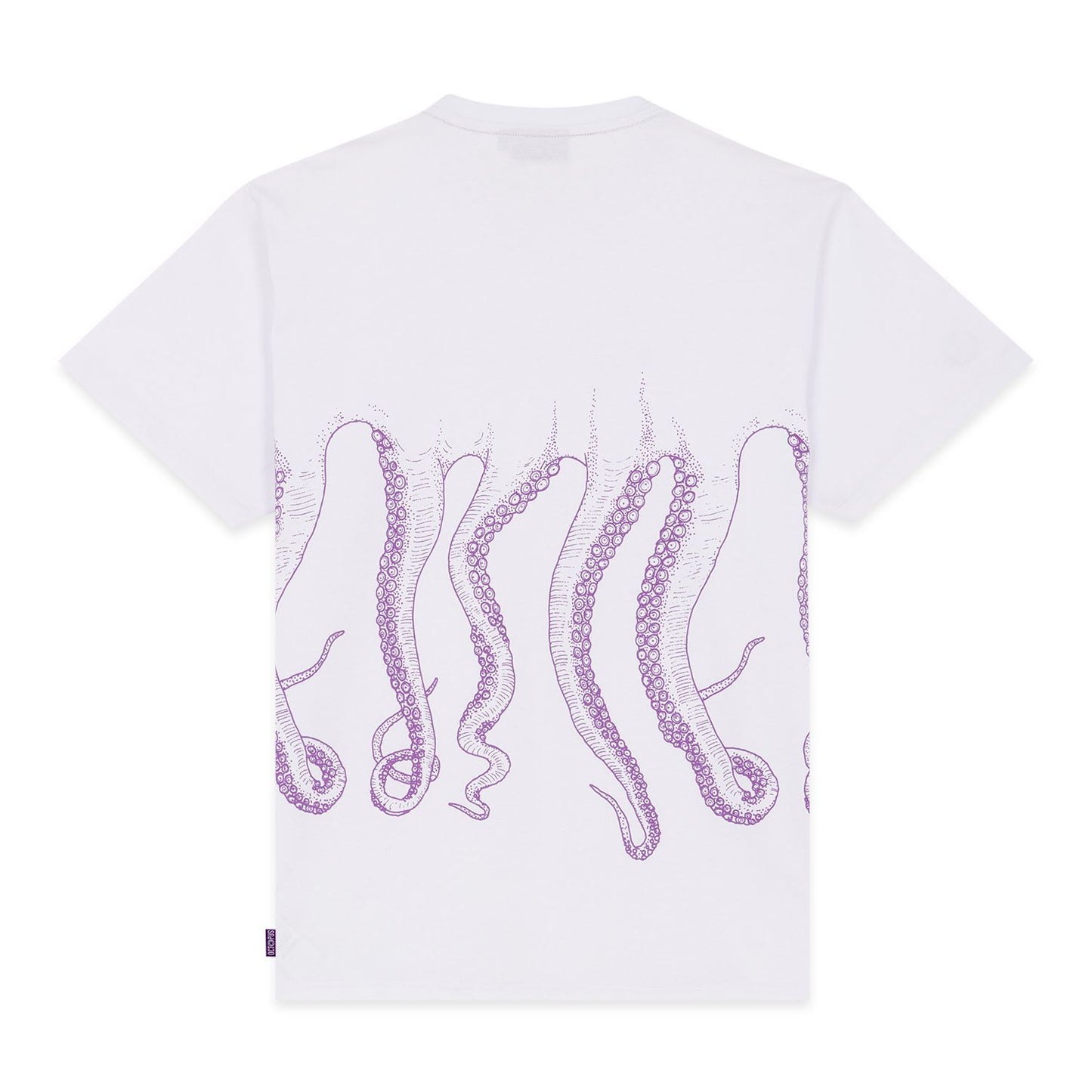OUTLINE LOGO TEE PURPLE WHITE