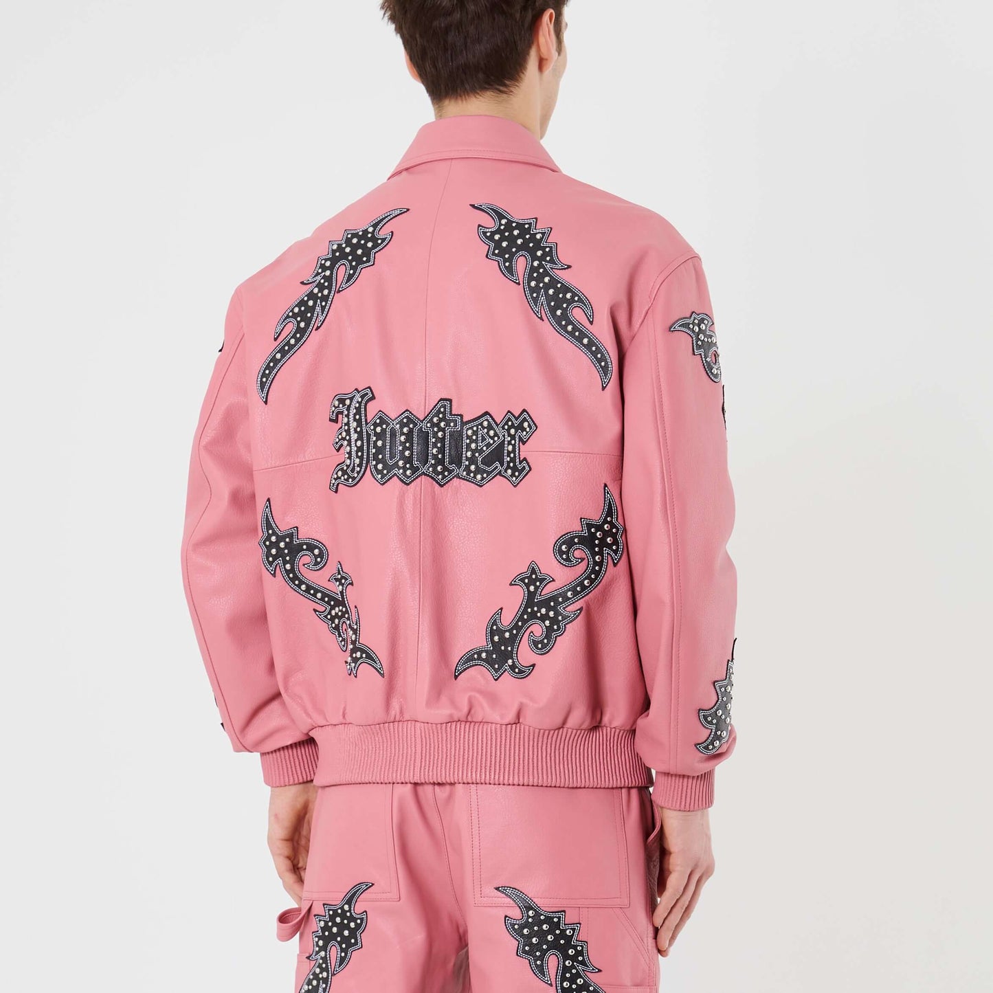 FOREVER LEATHER JACKET PINK IUTER €500.0
