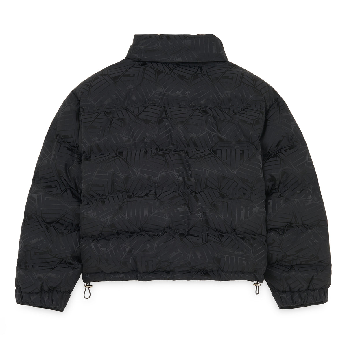 IUTER ALLOVER WOMAN PUFF JACKET BLACK