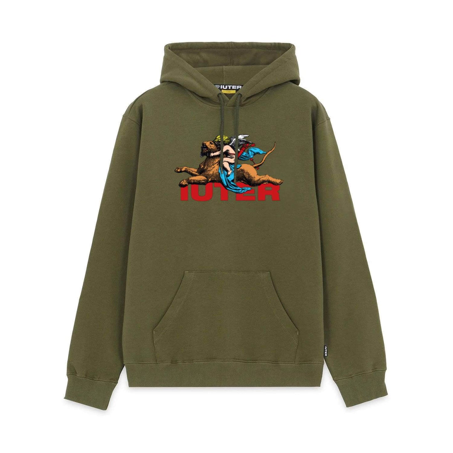 CUPID HOODIE ARMY IUTER €110.0