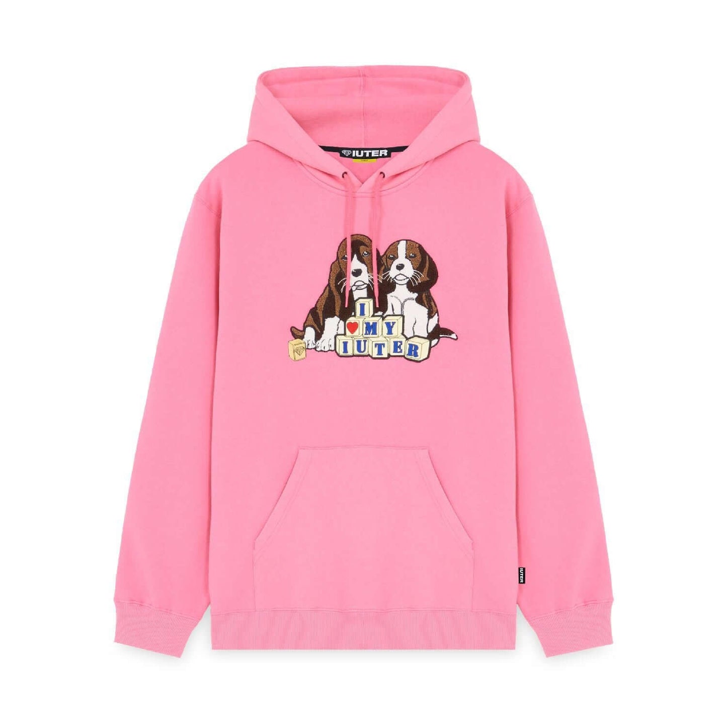 PUPPIES HOODIE PINK IUTER €140.0