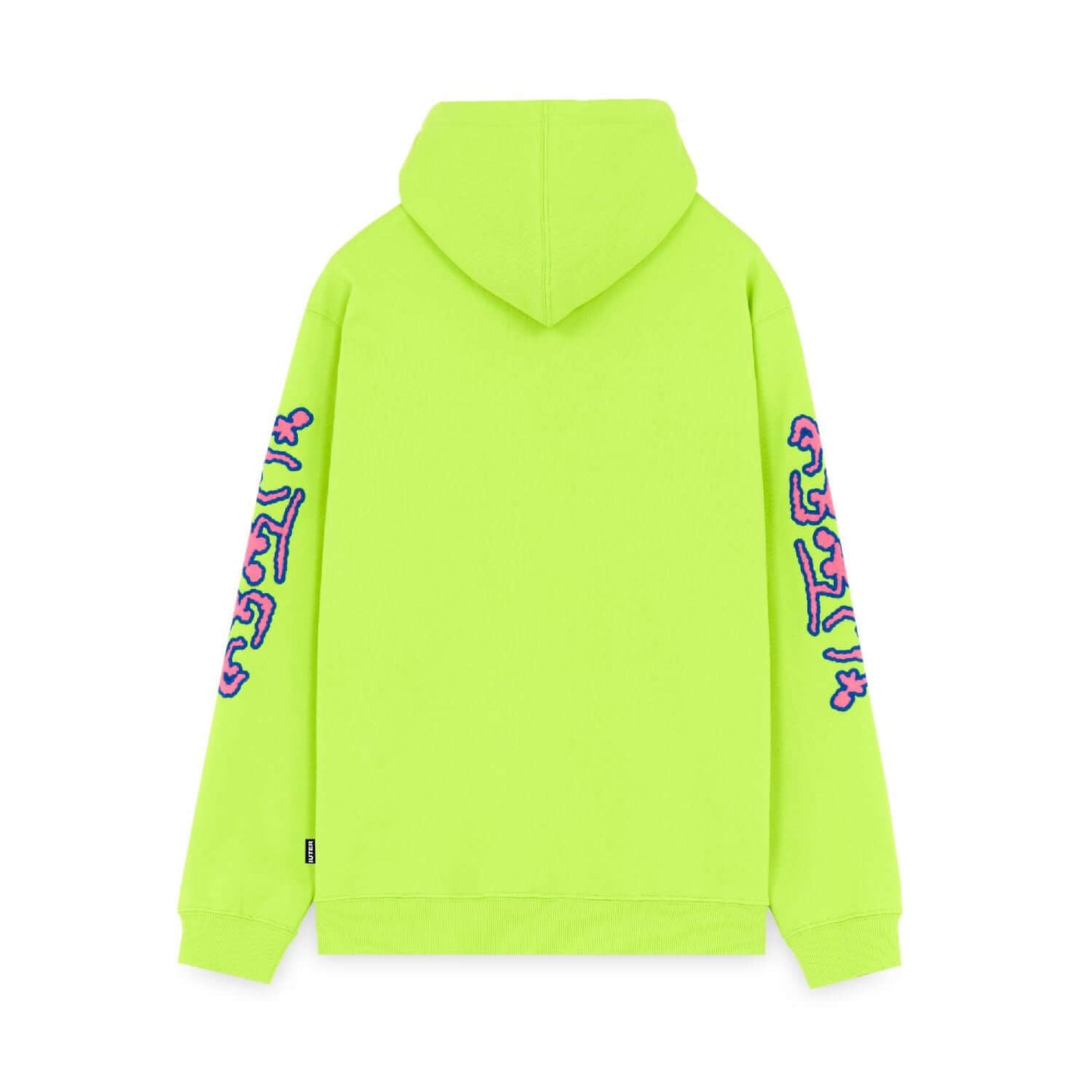 CARVING HOODIE LIME IUTER €56.0