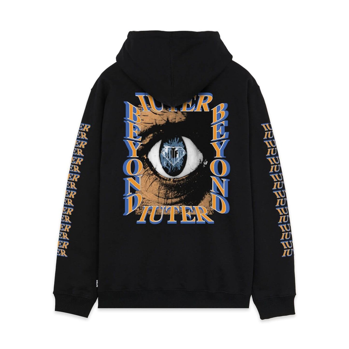 BEYOND HOODIE BLACK IUTER €120.0