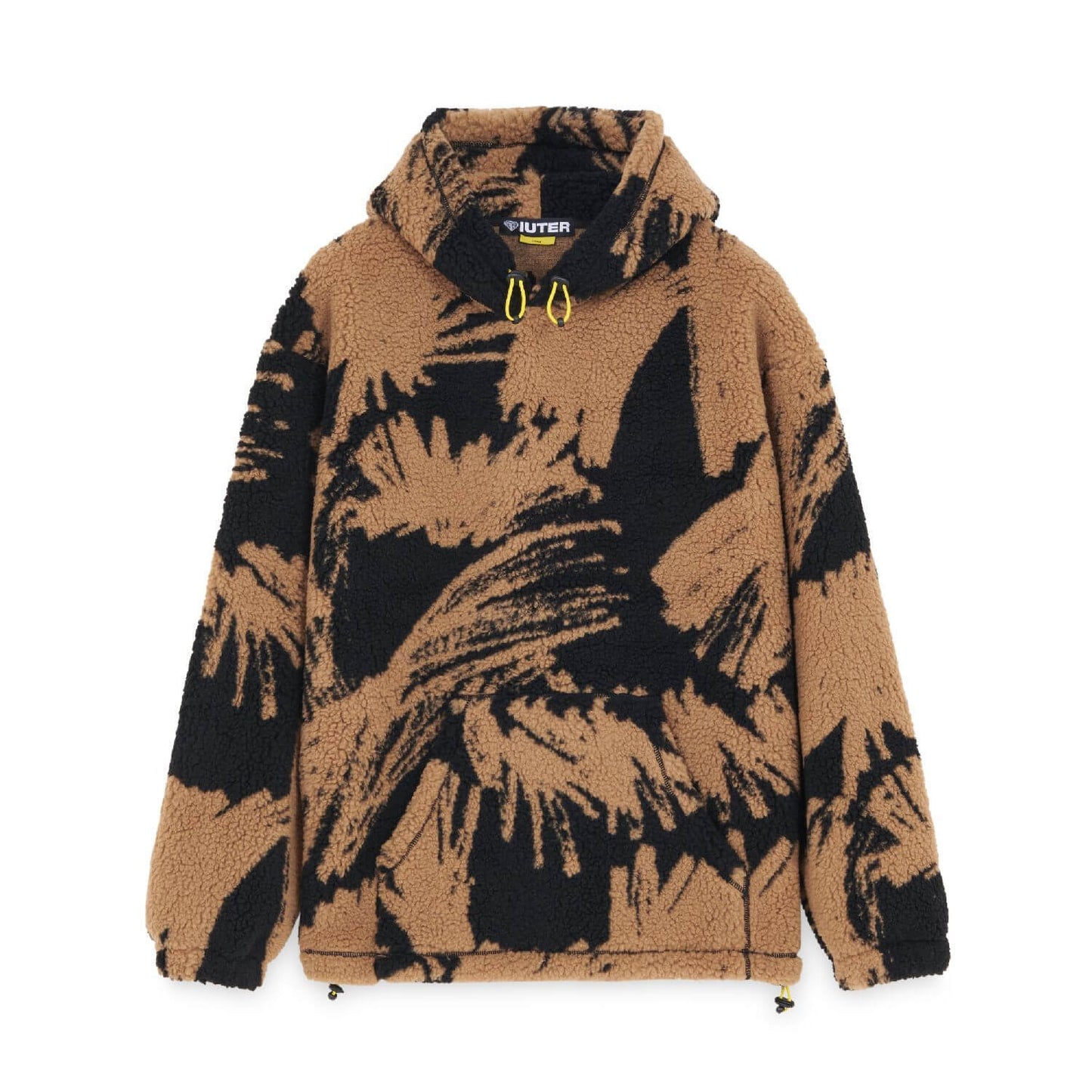 SCRIBBLE FUR HOODIE BLACK IUTER €130.0