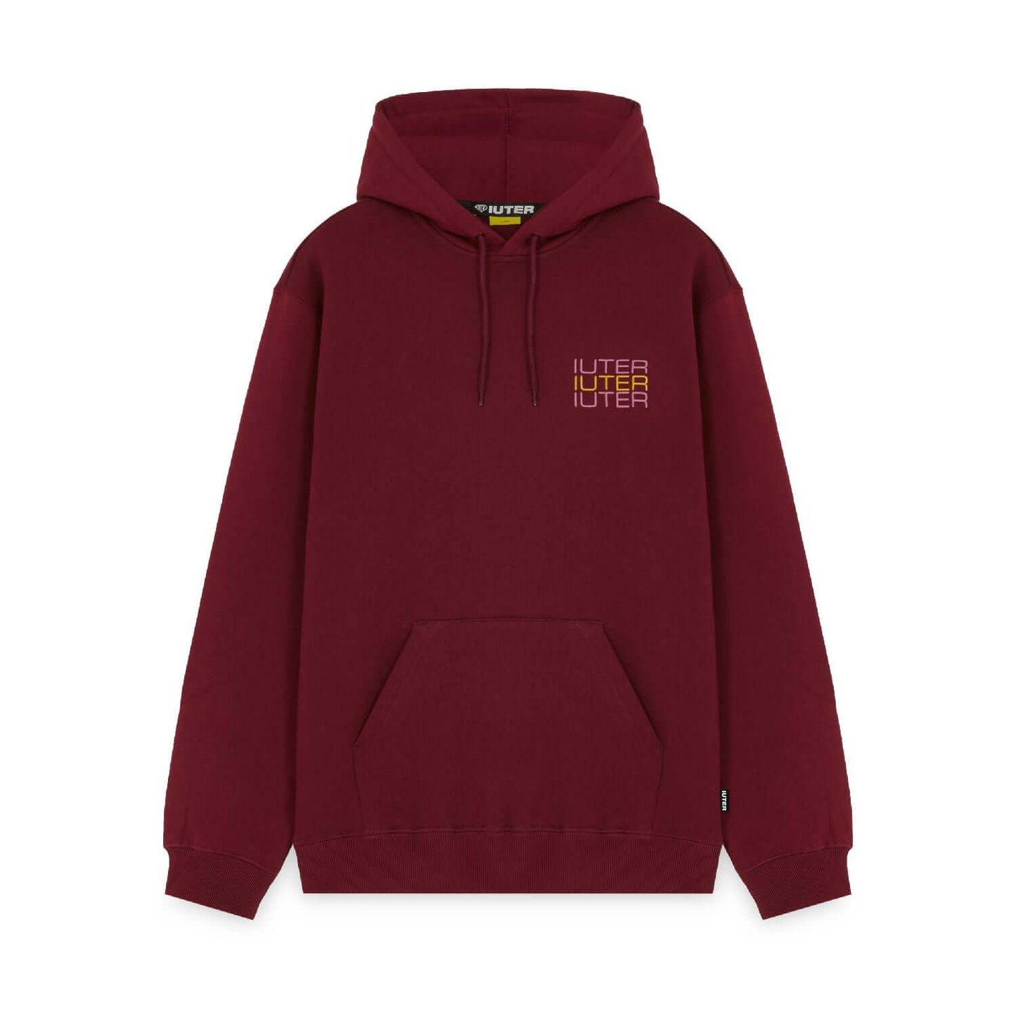 SPINE SKULLS HOODIE BURGUNDY IUTER €99.0