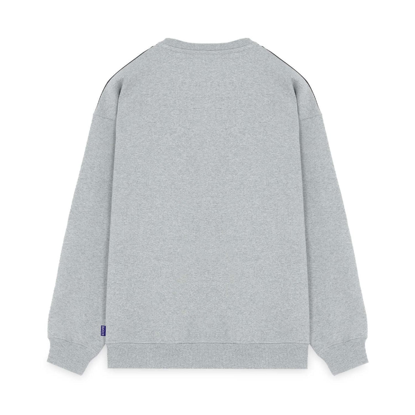 TENTACLE CHESS CREWNECK LIGHT GREY OCTOPUS €38.0