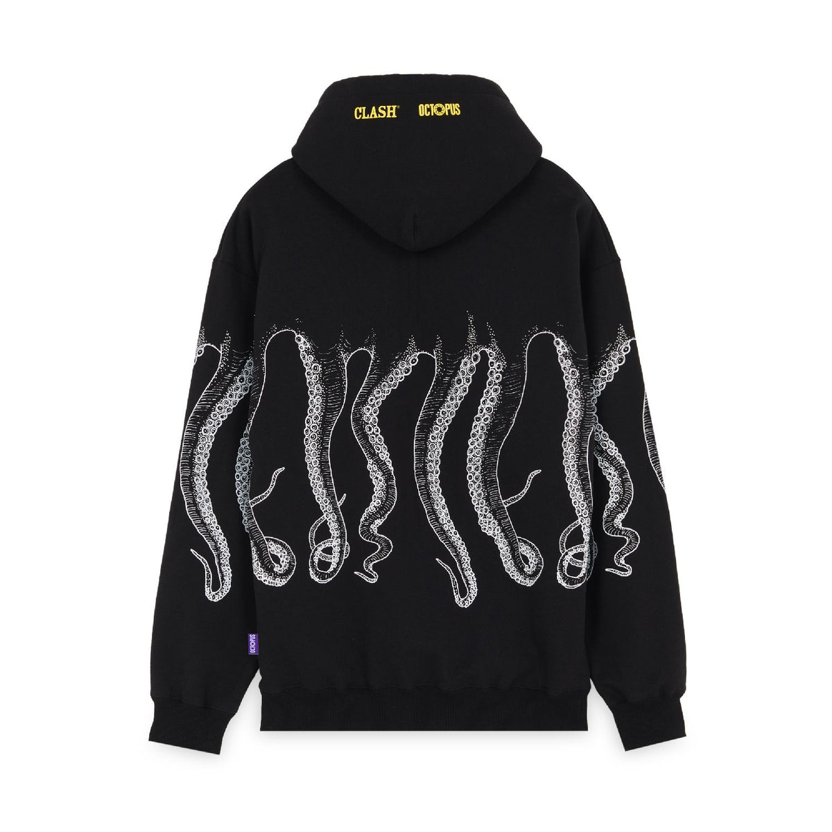 CLASH OCTOPUS HOODIE BLACK