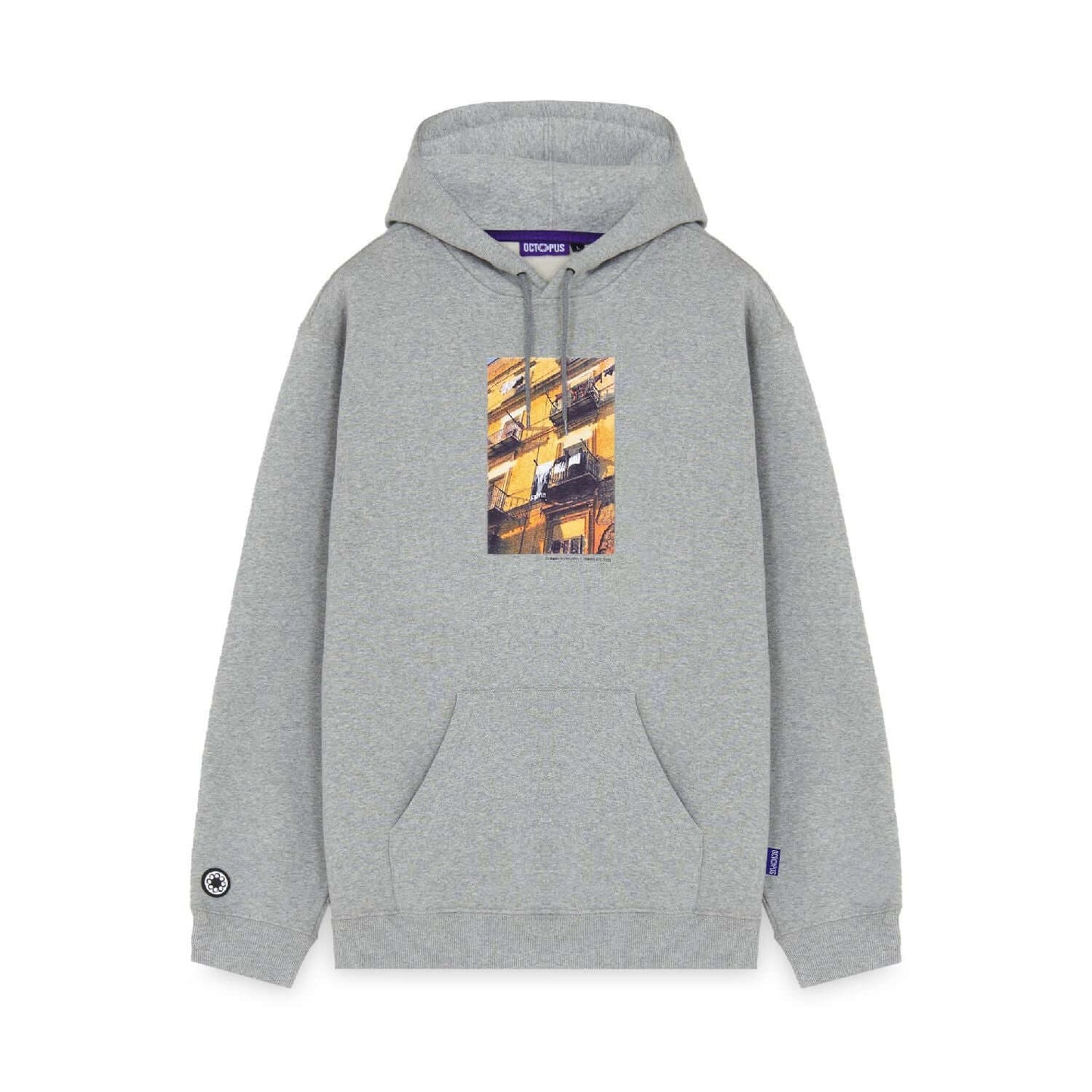 HANG HOODIE LIGHT GREY OCTOPUS €110.0