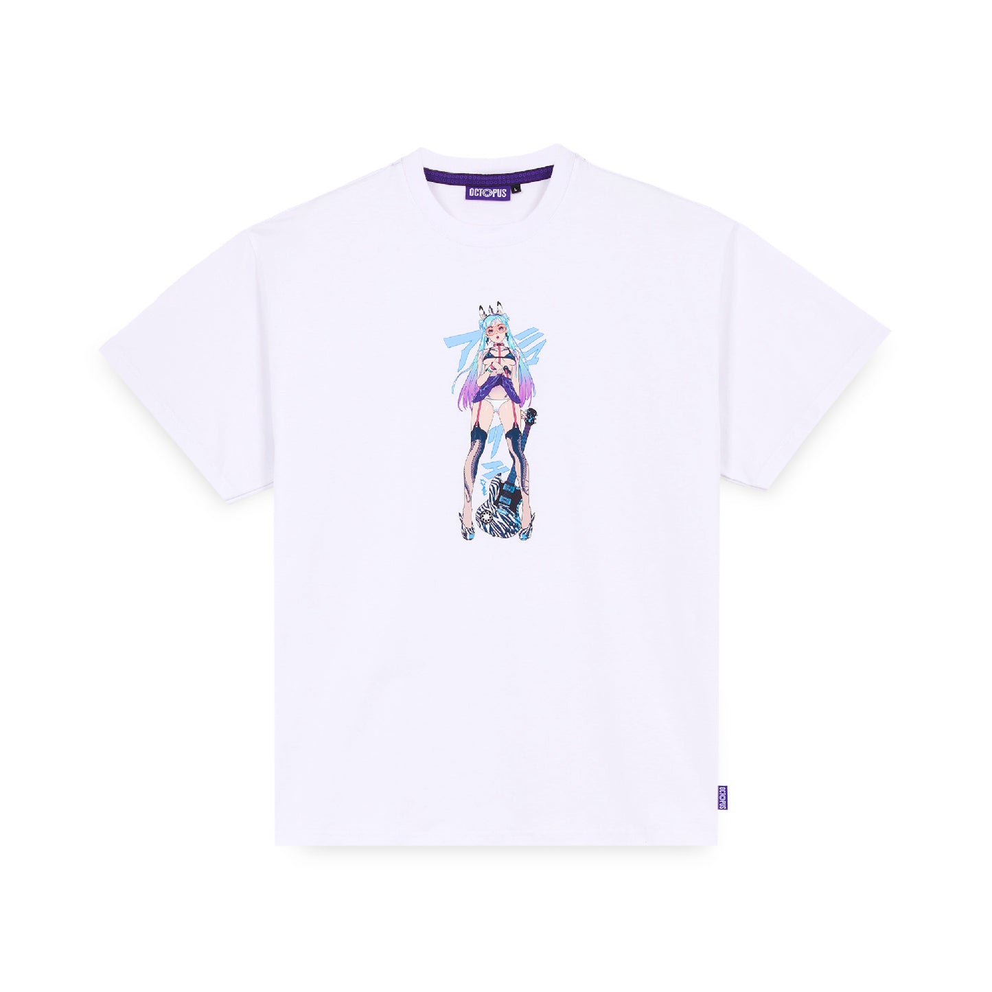 ZEBRA IDOL TEE BY DE LONGIS WHITE OCTOPUS €20.0