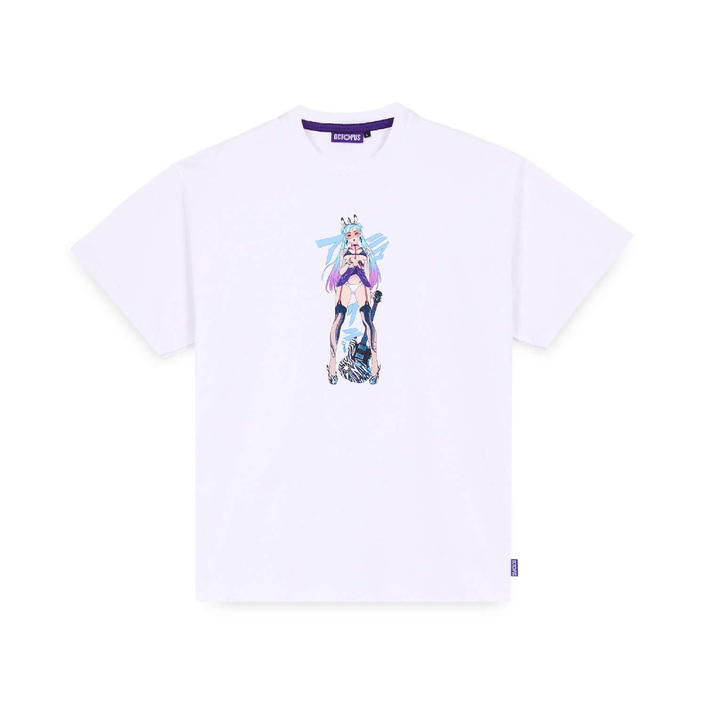 ZEBRA IDOL TEE BY DE LONGIS WHITE OCTOPUS €20.0