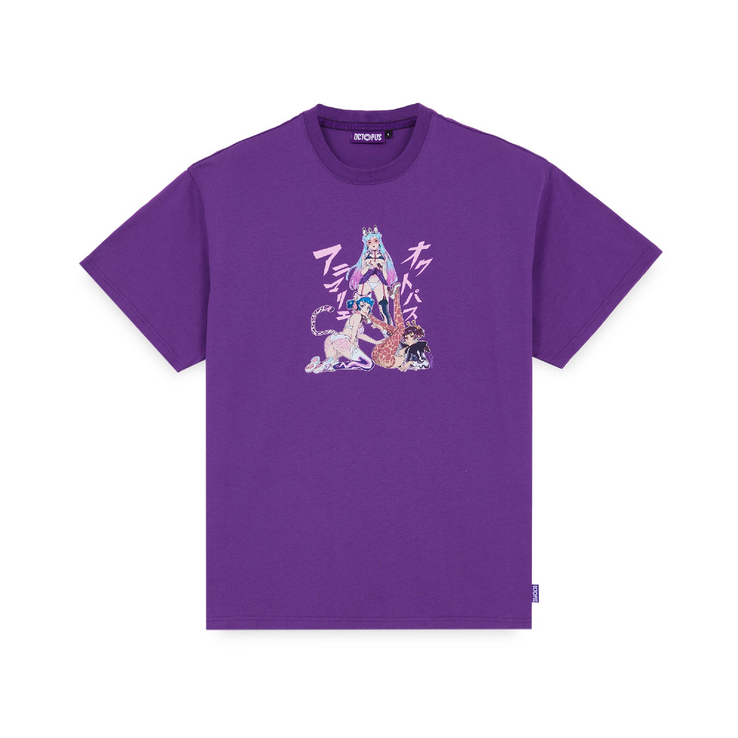 BAND IDOL TEE BY DE LONGIS PURPLE