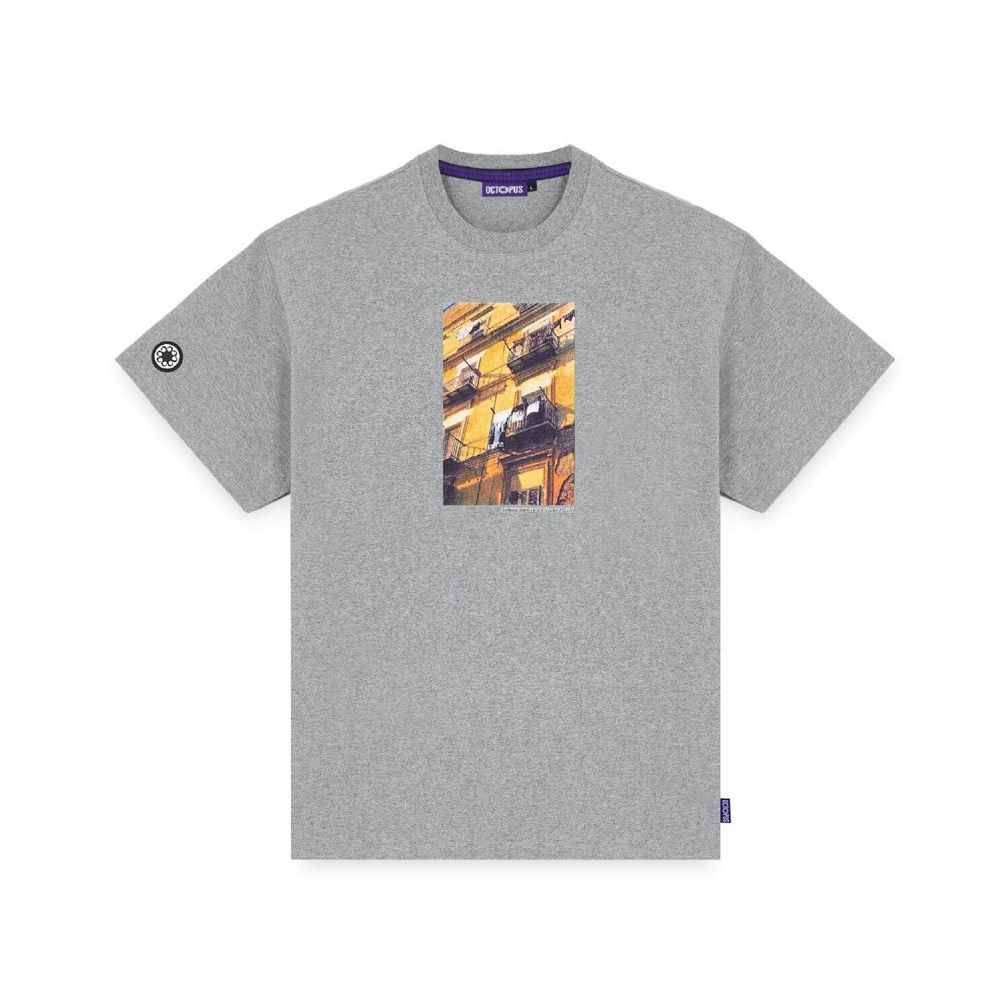 HANG TEE LIGHT GREY OCTOPUS €24.0