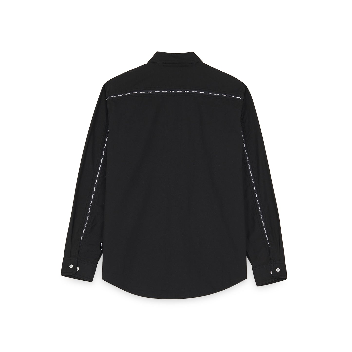SEAM L/S SHIRT BLACK
