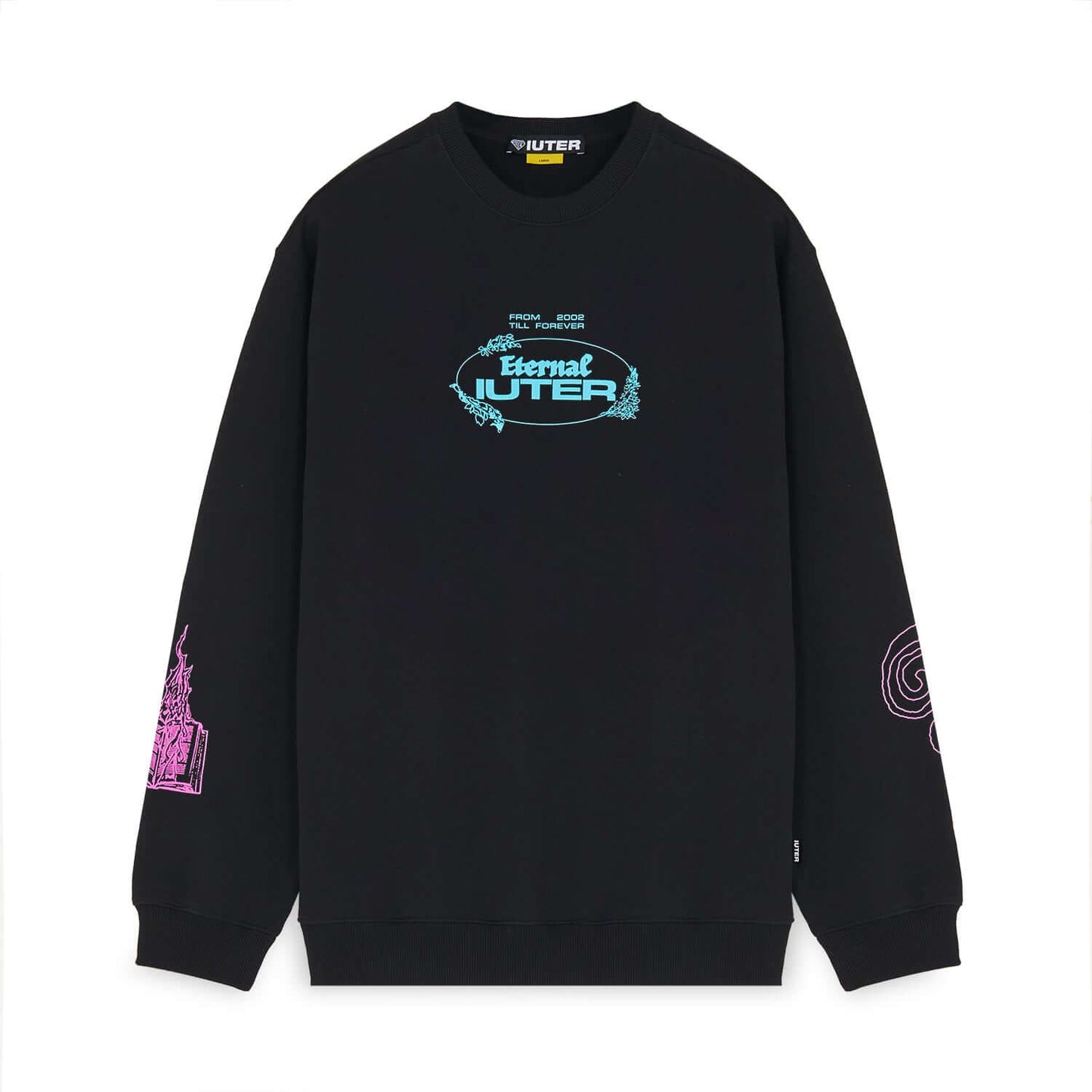 ETERNAL CREWNECK BLACK IUTER €34.0