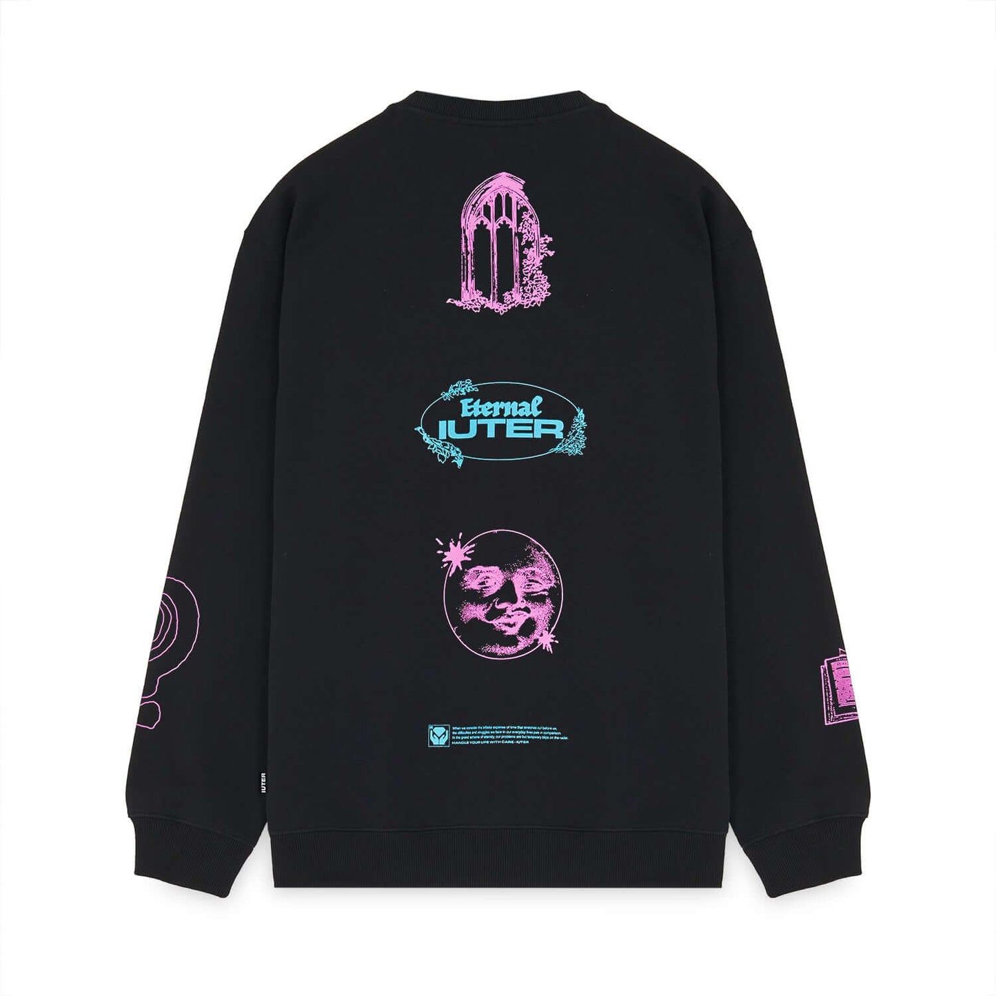 ETERNAL CREWNECK BLACK IUTER €34.0