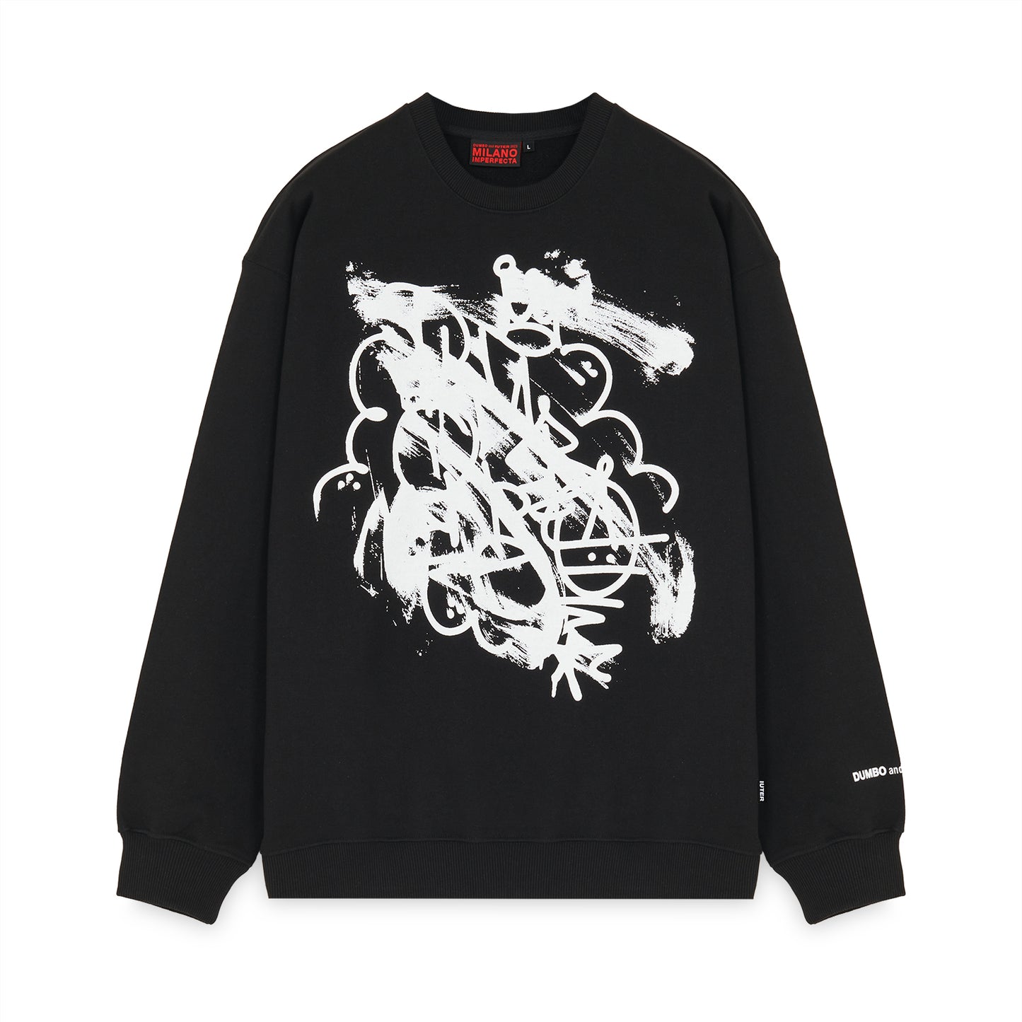 DUMBO X IUTER - THE DAY AFTER CREWNECK BLACK