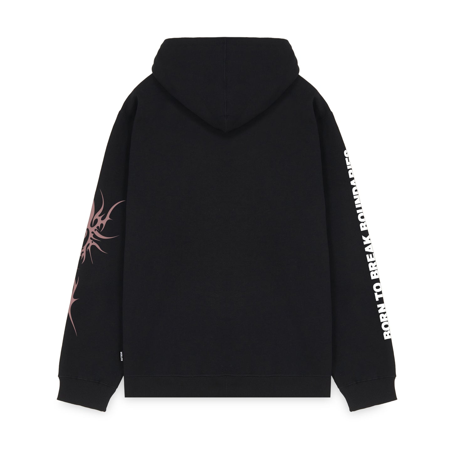 TRIBAL HOODIE BLACK IUTER €48.0
