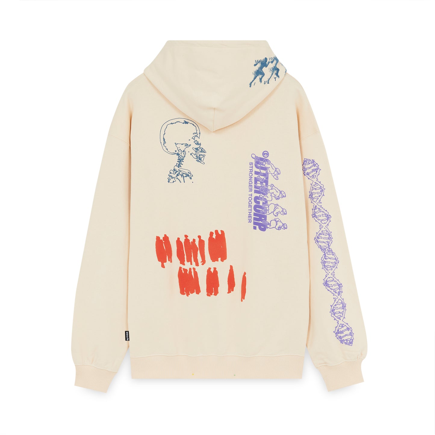 DISCOVERY HOODIE DUSTYWHITE