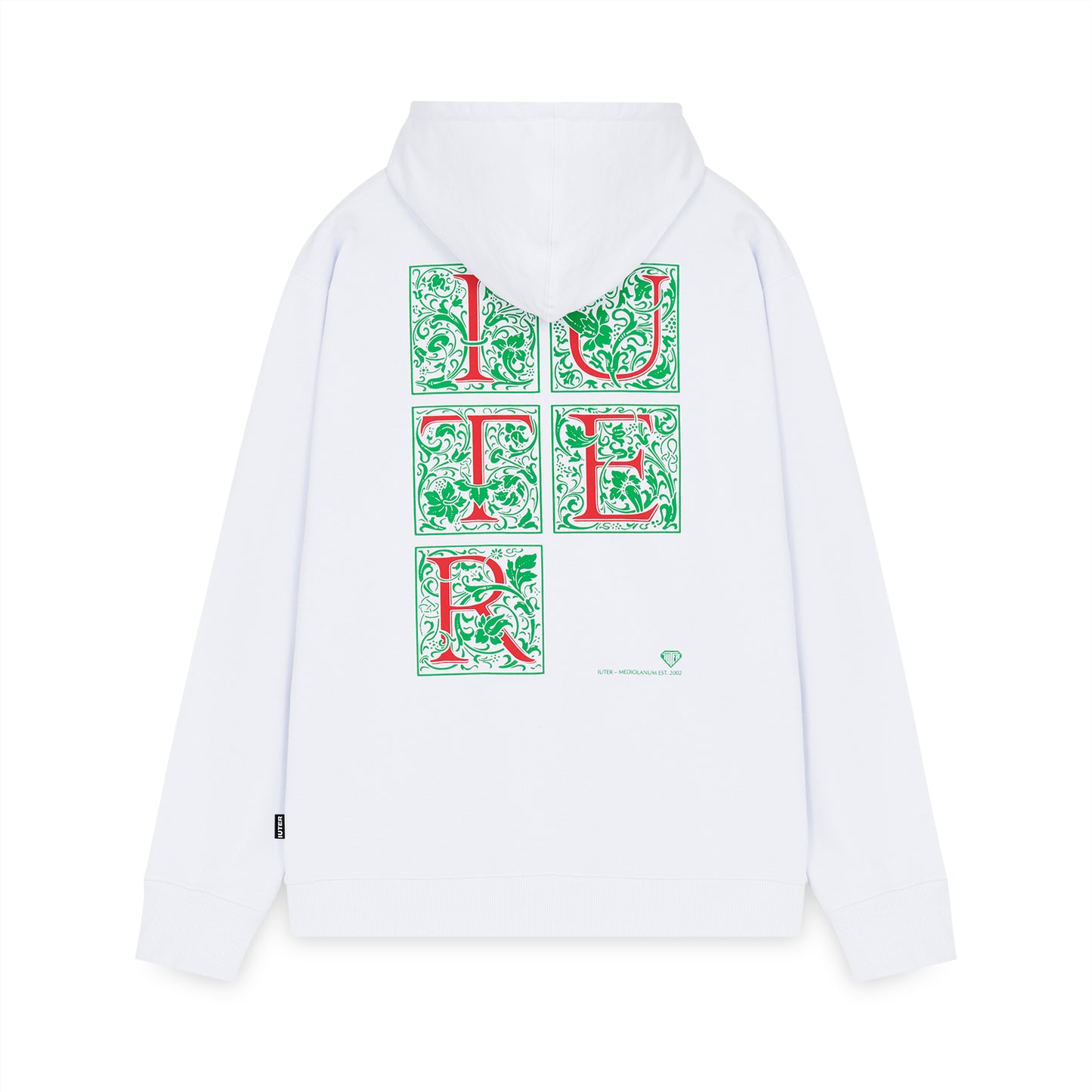 MEDIOLANUM HOODIE WHITE IUTER €48.0