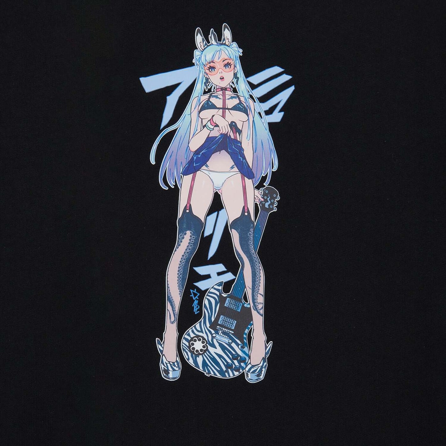 ZEBRA IDOL HOODIE BLACK OCTOPUS €38.0