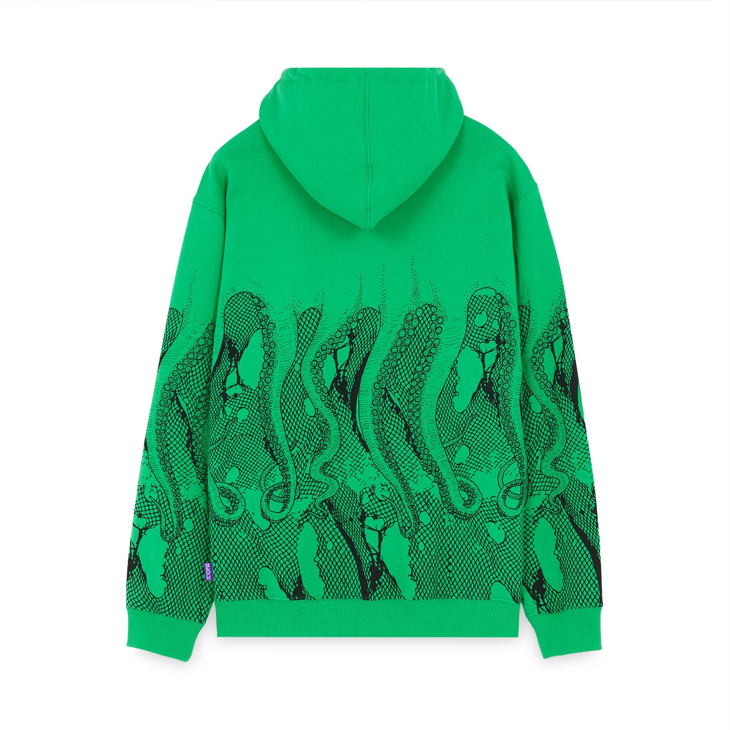 OCTOPUS FISHNET HOODIE GREEN OCTOPUS €55.0