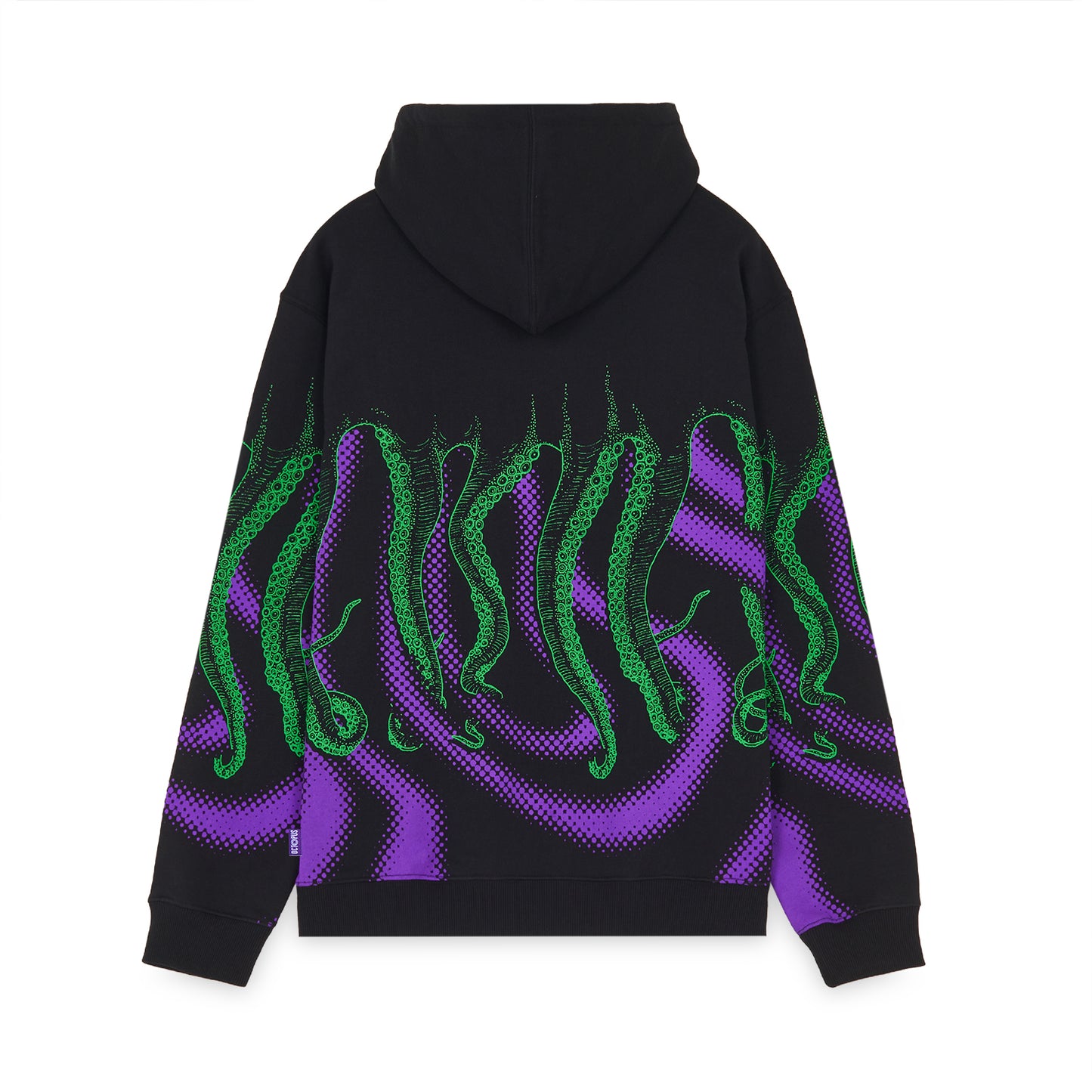 OCTOPUS VORTEX HOODIE BLACK