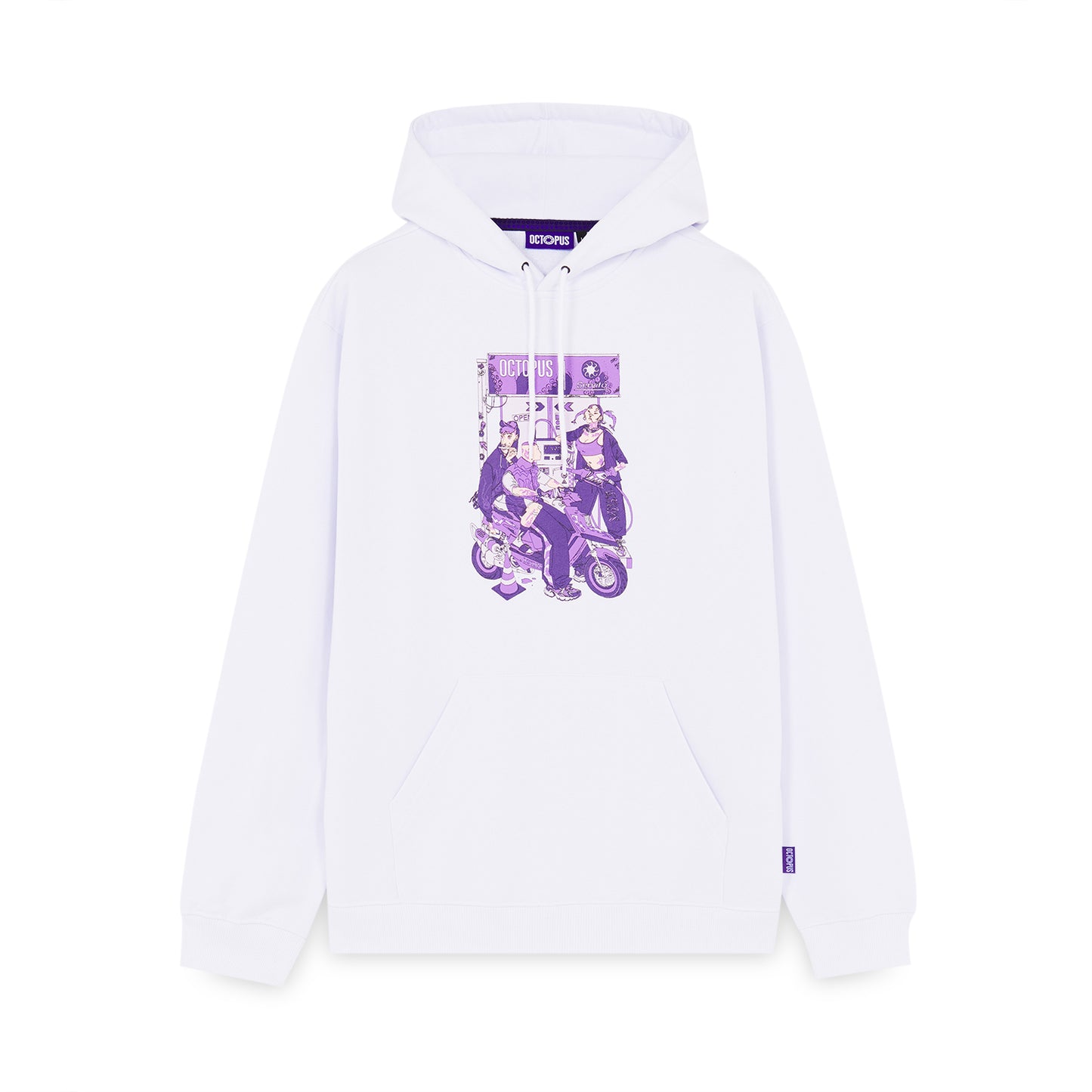 GAS HOODIE WHITE
