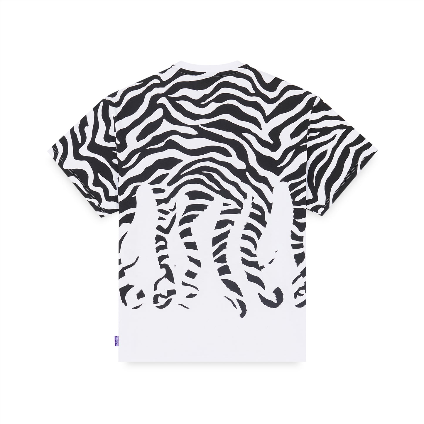 OCTOPUS ZEBRA TEE WHITE OCTOPUS €22.0