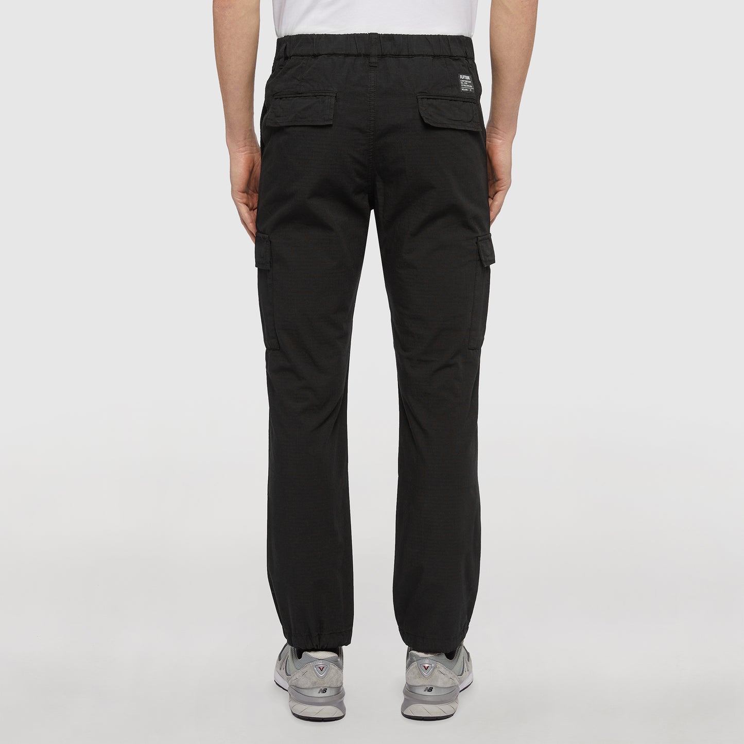 RIPSTOP CARGO PANTS BLACK