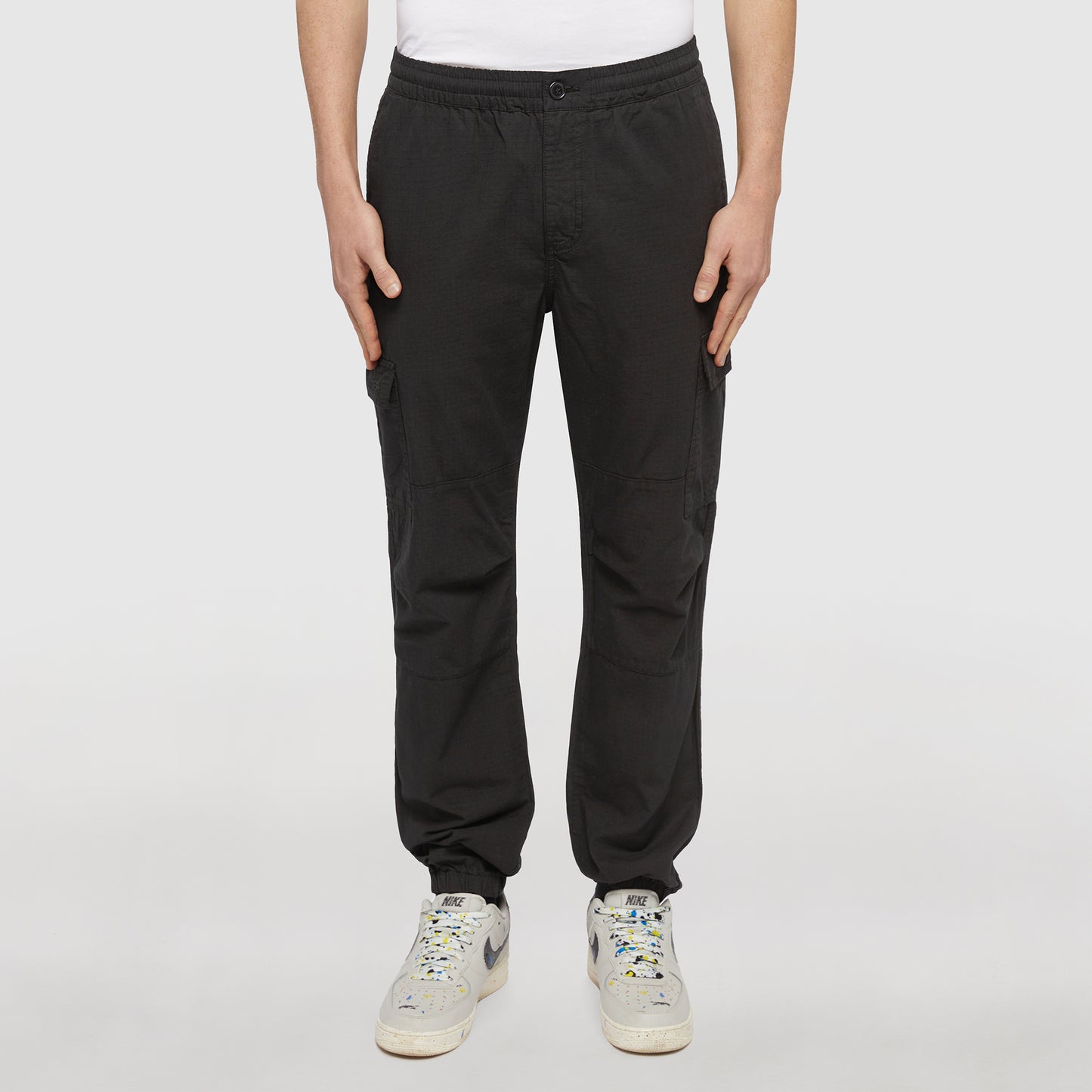 RIPSTOP CARGO JOGGER BLACK
