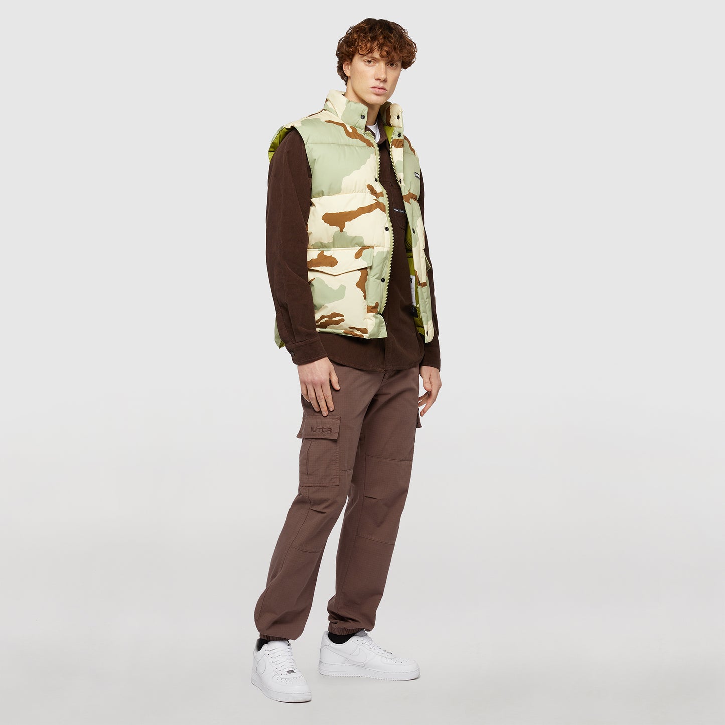 RIPSTOP CARGO JOGGER BROWN