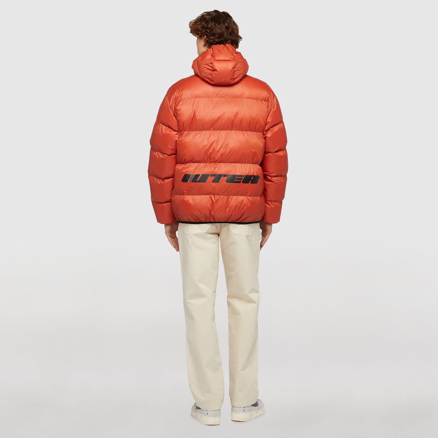 STORM PUFF JACKET BRICK