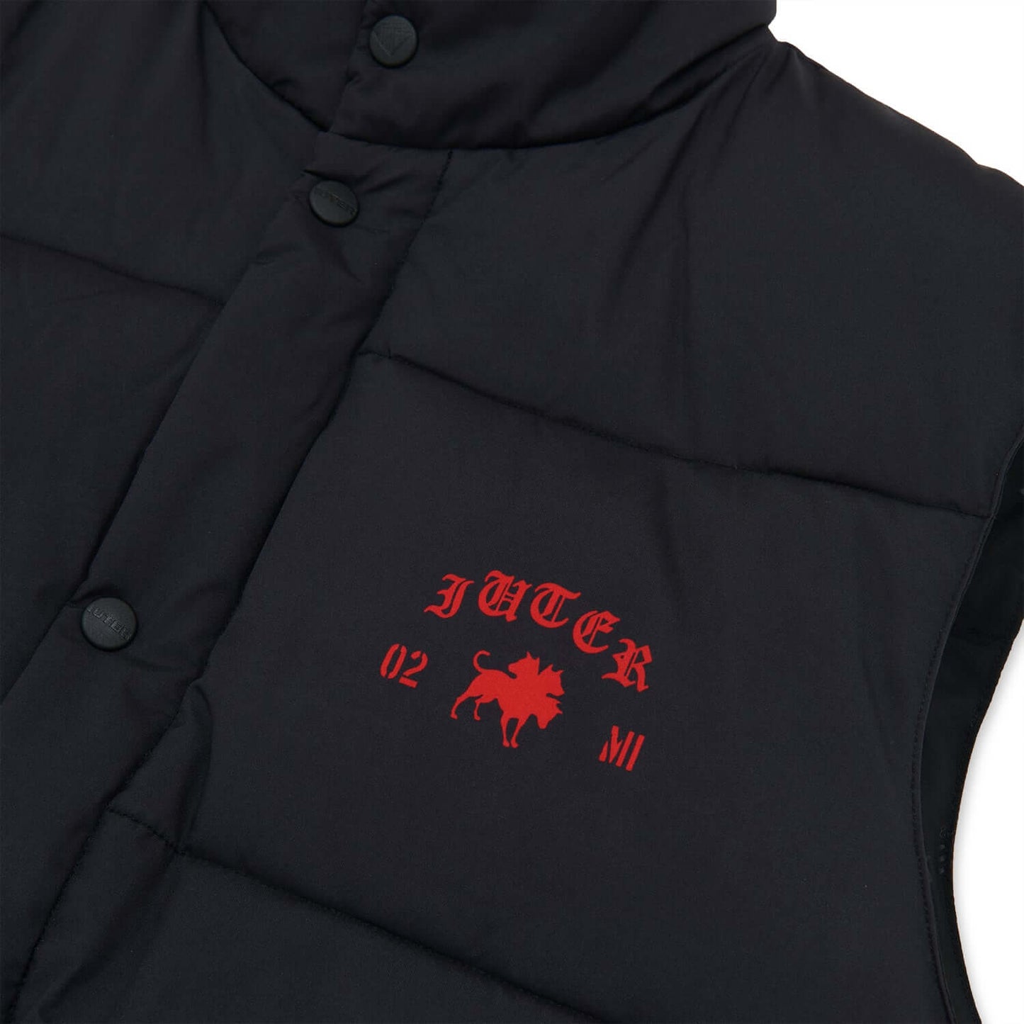 CLUB DOGO - DOGO BREED PUFF VEST BLACK IUTER €70.0