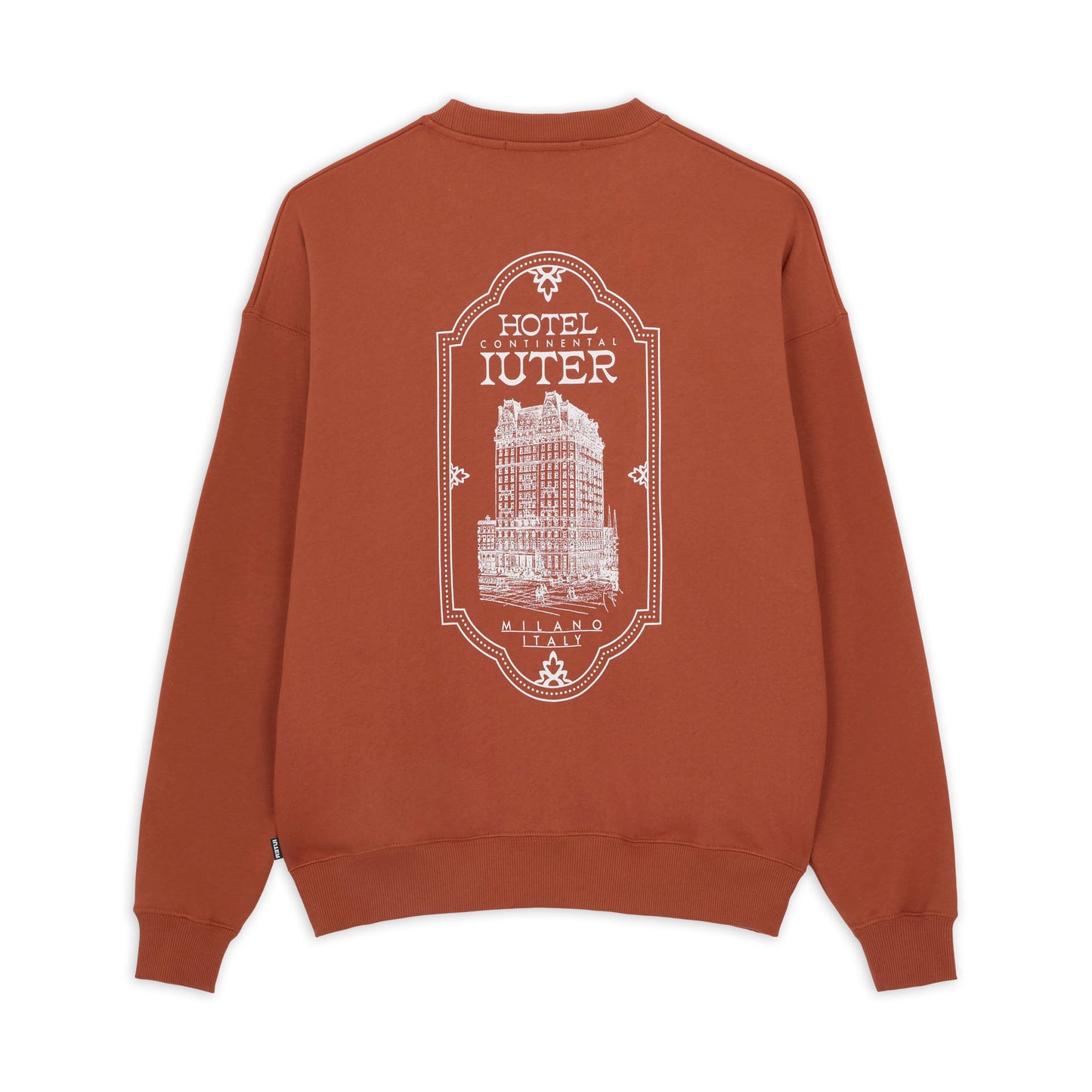 CONTINENTAL CREWNECK BRICK