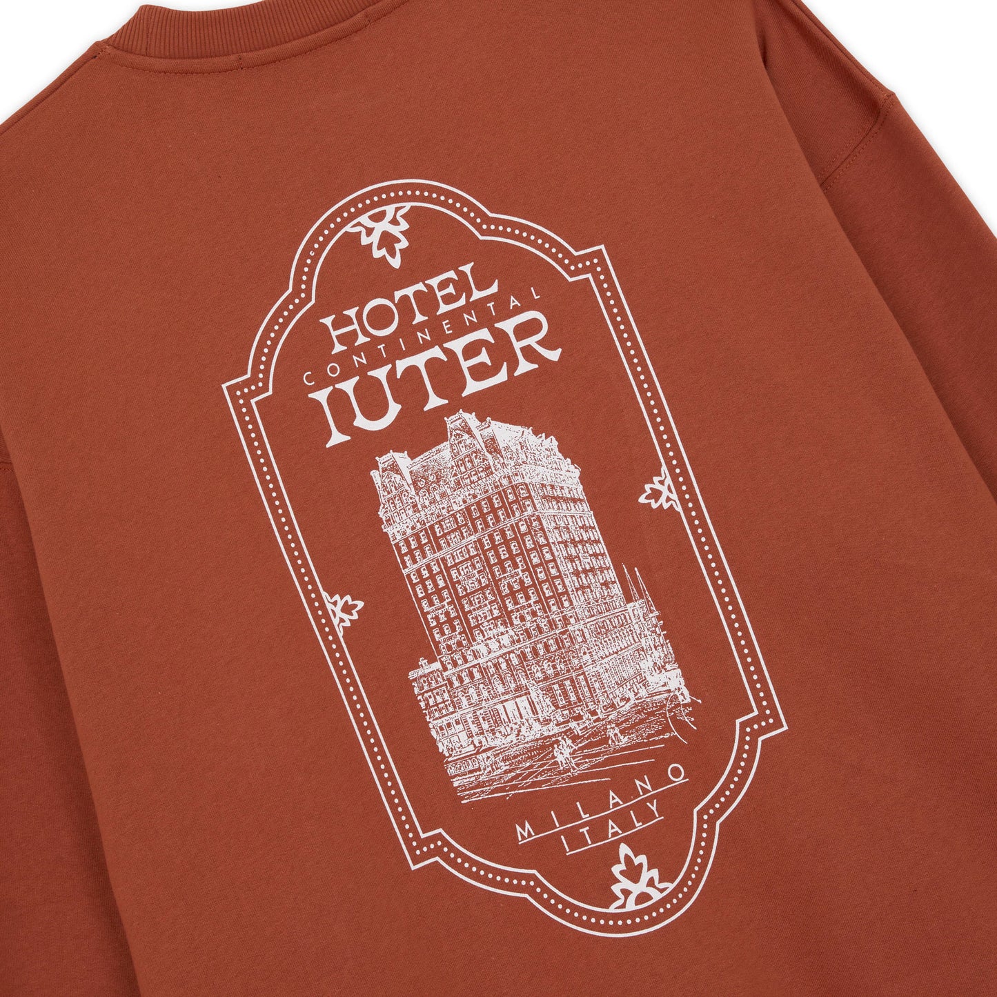 CONTINENTAL CREWNECK BRICK