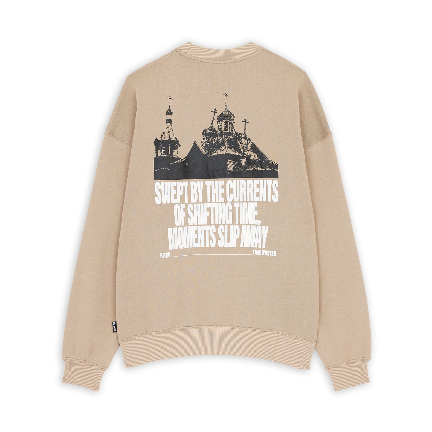TIME WASTER CREWNECK EARTH
