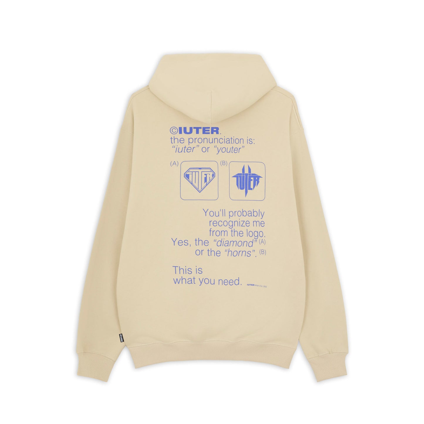 SENSE HOODIE CREAM