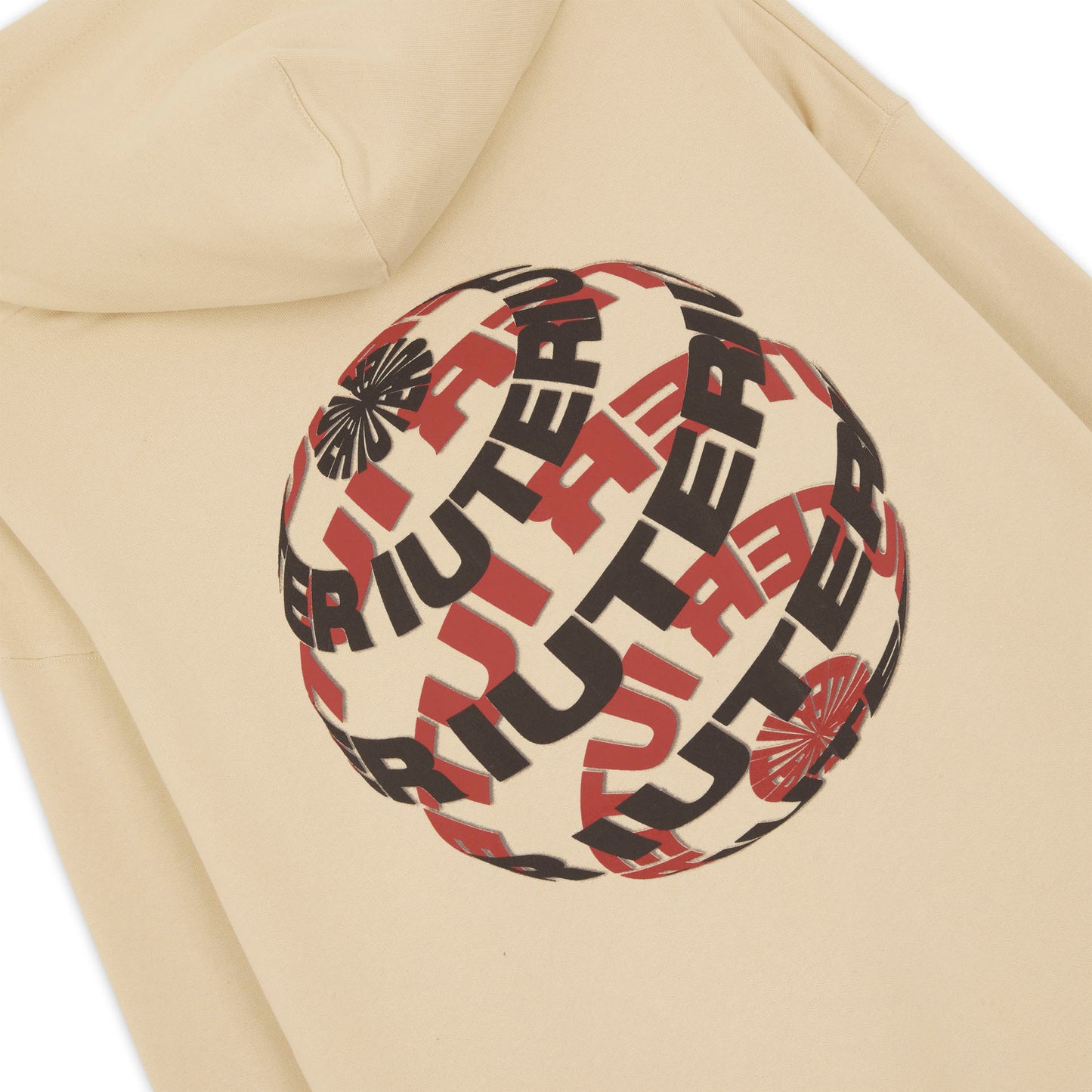 ROUND HOODIE CREAM